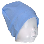 Шапочка для хлопчика Татошка 2/02блак інтерлок блакитний