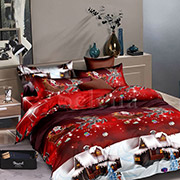 Постільна білизна Новорічне диво бязь-люкс Selena 100337