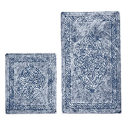 Набір килимків для ванної кімнати Damaks A107216 Arya блакитний