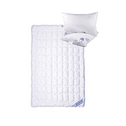 Набір антиалергенний Tender ковдра демісезонна та 2 подушки SoundSleep білий