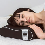 Подушка ортопедична Wave 6092 Delicate satin Black Pearl MirSon