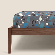 Простирадло на гумці Gemstones ранфорс Cosas висота 25 см