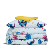 Дитяча постільна білизна в ліжечко HAPPY STITCH Cosas синій