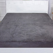 Простирадло на гумці Велюр Winter Frost 28-0005 Ashen Velvet MirSon