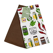 Набір вафельних рушників для кухні Спеції Home Line 166271 коричневий