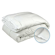 Зимова антиалергенна ковдра Руно мікрофібра біла