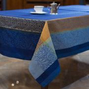 Скатертина з тефлоновим просоченням Villa Grazia Premium Bargeme NC5763003 blue