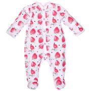 Комбінезон для дівчинки Татошка 1501253клб кулір білий з набивкою