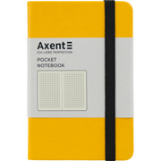 Книга записна клітинка 95х140 мм 96 л Partner Axent 8301-08-a жовта