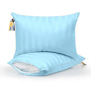 Антиалергенна середня подушка 1166 Valentino Hand made EcoSilk MirSon