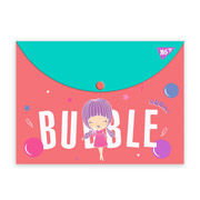 Папка-конверт пластикова на кнопці А4 Cosmos Yes 492010