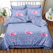 Постільна білизна Зоряний фламінго Blue 100409 бязь-люкс Selena