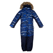 Зимовий термокомбінезон для хлопчиків BRUCE Huppa 36330030 синій