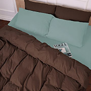 Постільна білизна 006-003 Menthol Brown фланель MirSon