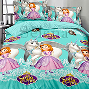 Постельное белье подростковое ранфорс Друзья Софии 210128