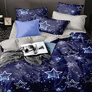Комплект постельного белья сатин Selena Мерцание Звезд 300479