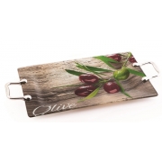 Блюдо з ручками Viva Olives 35х25см S3235-Q007
