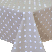 Скатертина Прованс Горох бежева