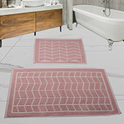 Набір килимків у ванну кімнату Wave pink Diva