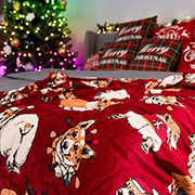 Плед фланелевий Різдвяні коргі Flannel Ardesto