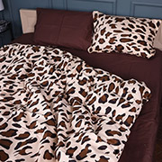 Постільна білизна 22-1404 Wild Leopard сатин MirSon