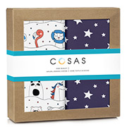 Набір пелюшок Animals Cs4 бязь Cosas 2 шт