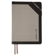 Щоденник датований А5 368 стор Bruno Leo Planner 252685 сірий