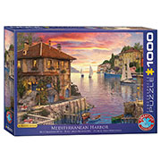 Пазл Середземноморська гавань. Домінік Девісон, 1000 елементів Eurographics 6000-0962