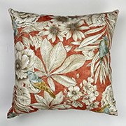 Декоративная подушка Птичка на терракоте Прованс