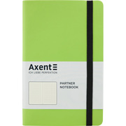 Книга записная в точку 125х195 мм 96 л Partner Soft Axent 8312-09-a салатовая