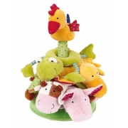 М'яка іграшка sigikid Пірамідка з тваринами 30 см 49419SK