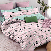 Постільна білизна Пандочки pink 102144 бязь-люкс Selena