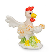 Фігурка декоративна порцелянова Півень 8см Lefard 149-119