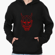 Худі чоловічий Devil MobiPrint 9225-1968 чорний