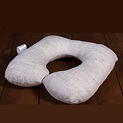 Дитяча дорожня подушка Lintex холофайбер-льон