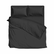 Комплект постільної білизни сатин Silken SoundSleep чорний