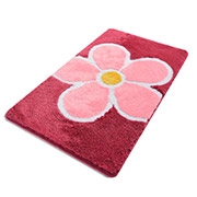 Килимок для ванної кімнати Flower fusya Chilai Home 60х100 см