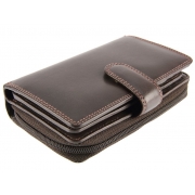 Жіночий шкіряний гаманець Visconti HT-33 Madame choc