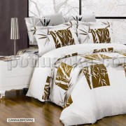 Постельное белье Arya Canna brown - Фото №2