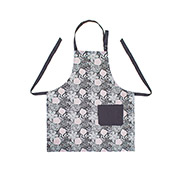 Фартух Квіти декоративні Home Line 177561 графітово-фрезовий