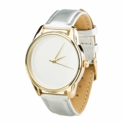 Годинники ZIZ Мінімалізм металік, золото - другий ремінець в подарунок 4600275