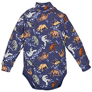 Боді для хлопчика 1415252смк рибана Татошка синій з принтом