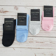 Шкарпетки жіночі демісезонні бавовняні середні Leggeri LG 0000 Р-11В20-2