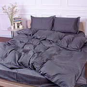 Підковдра 30-0012 Dark Gray сатин-страйп MirSon