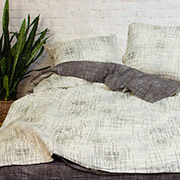 Постільна білизна 19010 ранфорс Вілюта простирадло на гумці