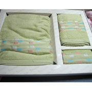 Набор махровых полотенец Mariposa Салатовый пунктир - Фото №2