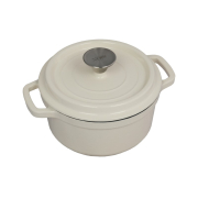 Чавунна каструля 20см 2.3л Tierra cream 830041 NOIS