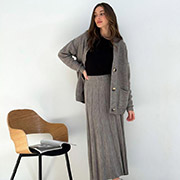 В'язана спідниця Жаклін Art Knit горіх