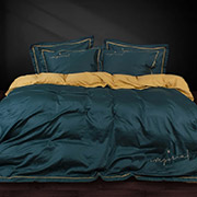 Постільна білизна Imperial Satin Messina MirSon сатин з вишивкою