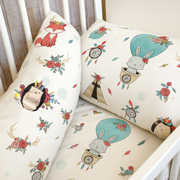 Наволочка дитяча Foxy SoundSleep бязь білий 